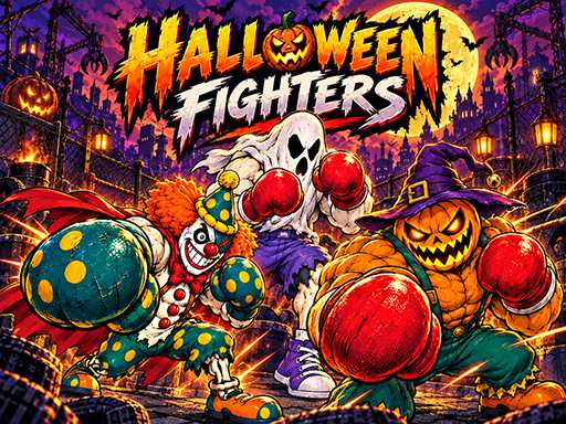 Halloween Fighters game artwork