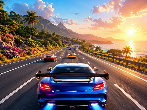 Highway Car Racer game artwork