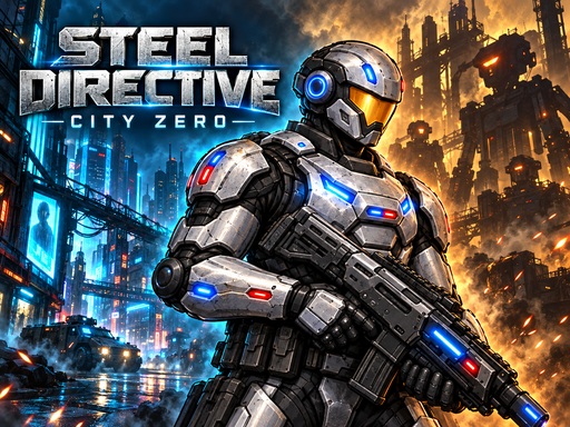Steel Directive: City Zero game artwork
